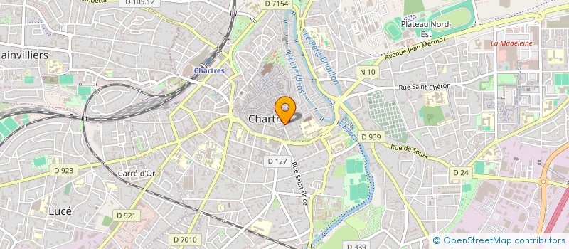 localisation de l'entreprise O'RABBIT à CHARTRES