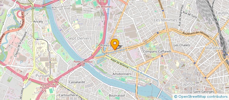 localisation de l'entreprise O RACINES à TOULOUSE
