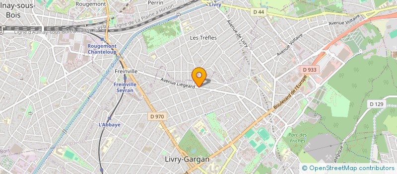 localisation de l'entreprise O'RANGE  LIVRY-GARGAN