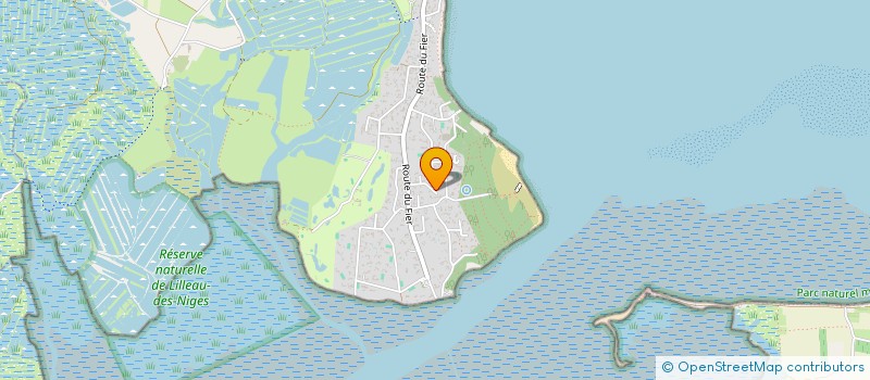 localisation de l'entreprise O'RE  LES PORTES-EN-RE