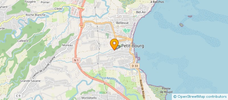 localisation de l'entreprise O'RECUP à PETIT-BOURG