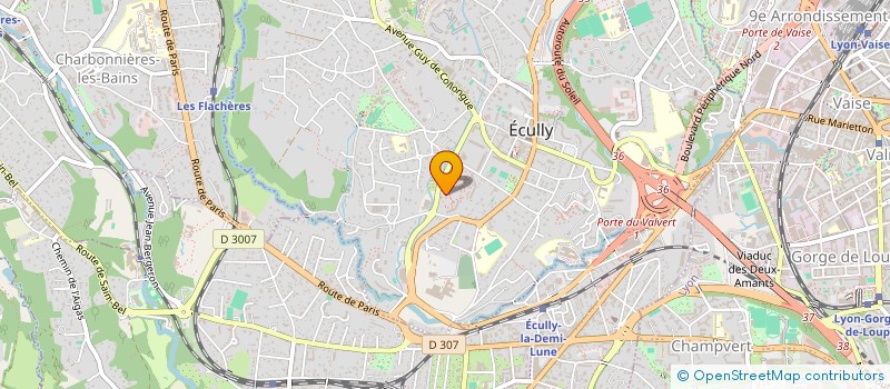 localisation de l'entreprise O REGARD DE MAUDE à ECULLY