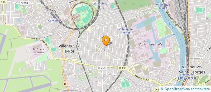 localisation de l'entreprise O'REPAIRE à VILLENEUVE-LE-ROI