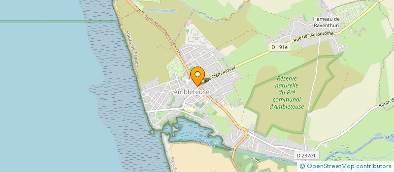 localisation de l'entreprise O REPOS DES CAPS  AMBLETEUSE