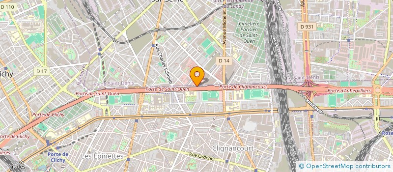 localisation de l'entreprise O RESTO à SAINT-OUEN-SUR-SEINE