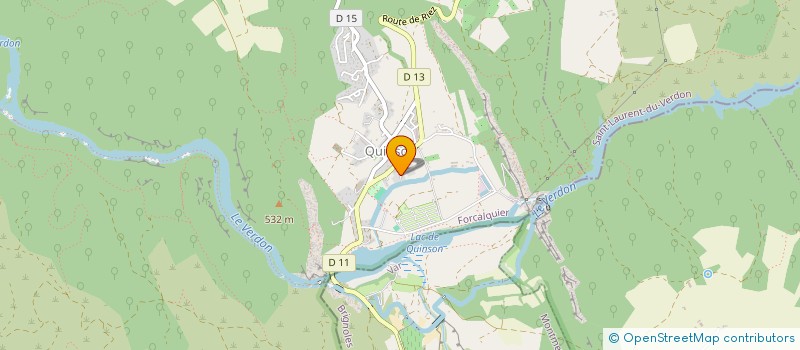 localisation de l'entreprise O'RESTO  QUINSON