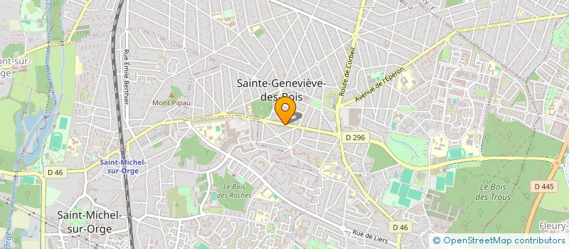 localisation de l'entreprise O REVE à SAINTE-GENEVIEVE-DES-BOIS