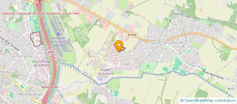 localisation de l'entreprise O RIBAUTE  QUINT