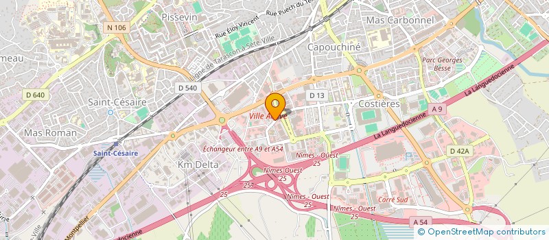 localisation de l'entreprise O'ROMAIN à NIMES