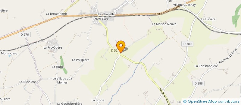 localisation de l'entreprise O'ROUGE HORSE PROJECTS  BELVAL