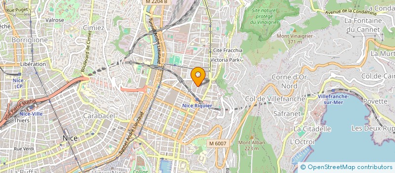 localisation de l'entreprise O S C P à NICE