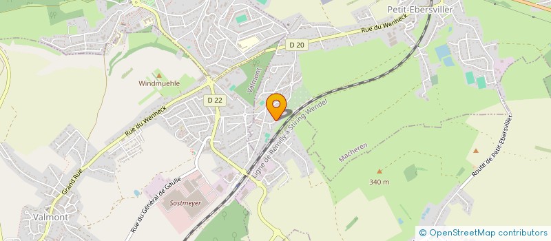 localisation de l'entreprise O.S.H.P.  MACHEREN