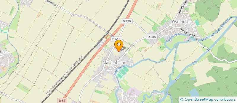 localisation de l'entreprise O.S IMPORT-EXPORT  MATZENHEIM