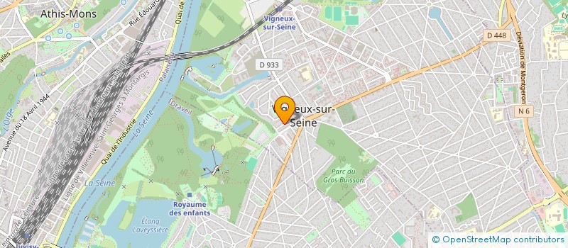 localisation de l'entreprise O.S.L. à VIGNEUX-SUR-SEINE