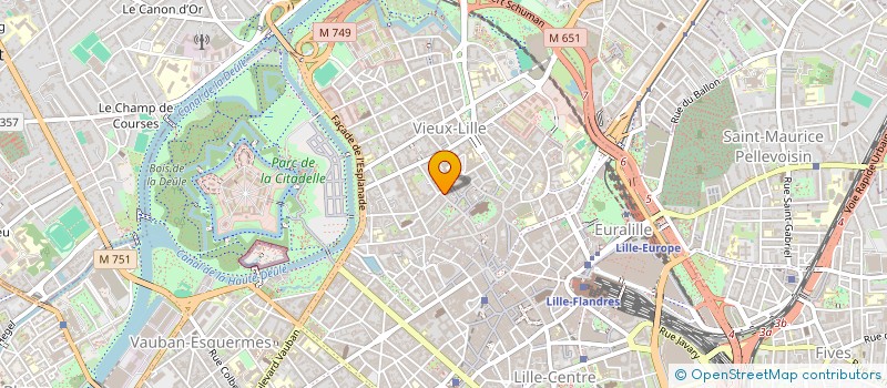localisation de l'entreprise O'SALAD à LILLE