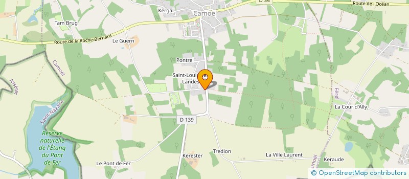 localisation de l'entreprise O'SALEE  CAMOEL