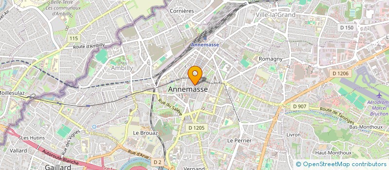 localisation de l'entreprise O'SAVEUR D'AFRIQUE à ANNEMASSE