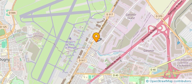 localisation de l'entreprise O'SAVEURS  GENNEVILLIERS