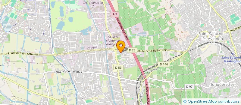 localisation de l'entreprise O SAVEURS D'ICI & D'AILLEURS  MORIERES-LES-AVIGNON