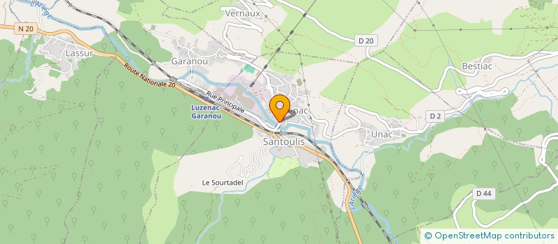 localisation de l'entreprise O SAVEURS DE MA MERE à LUZENAC