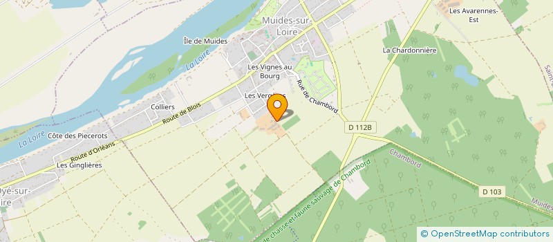 localisation de l'entreprise O SAVEURS DU LAIT à MUIDES-SUR-LOIRE