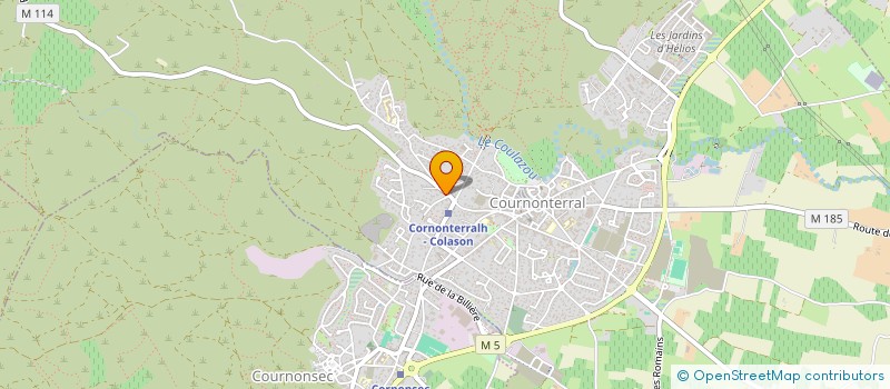 localisation de l'entreprise O SAVEURS DU TERROIR à COURNONTERRAL