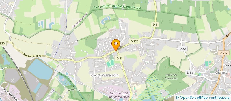 localisation de l'entreprise O SAVEURS POLONAISES  ROOST-WARENDIN