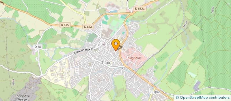 localisation de l'entreprise O' SECRET DE SOI à THUIR