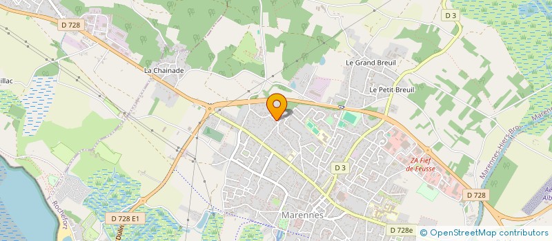 localisation de l'entreprise O SEJOUR  MARENNES-HIERS-BROUAGE