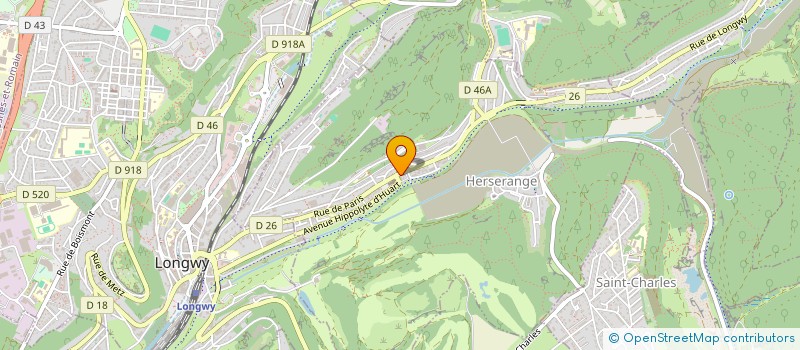 localisation de l'entreprise O SENS INFINI  HERSERANGE