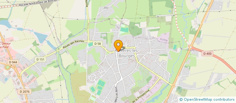 localisation de l'entreprise O SENTEURS SPAS  BOURGES