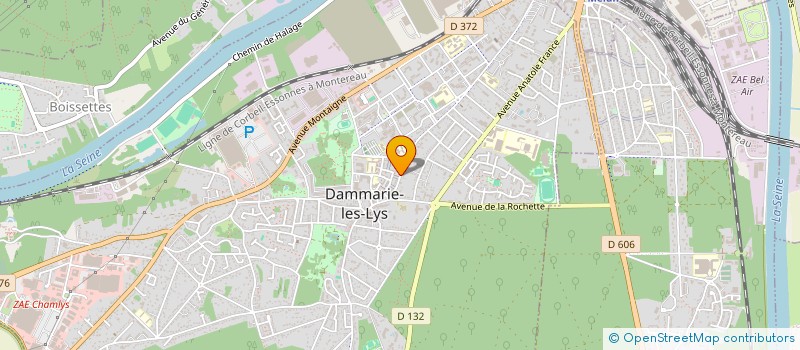 localisation de l'entreprise O'SIGN COMMUNICATION à DAMMARIE-LES-LYS