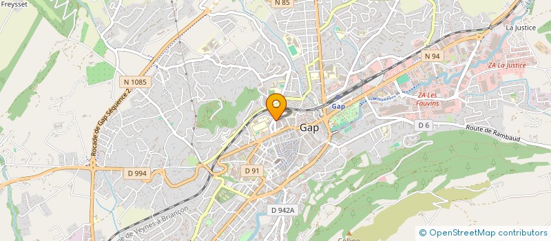 localisation de l'entreprise O'SISTERS à GAP