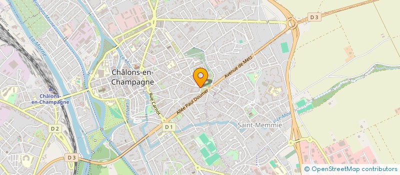 localisation de l'entreprise O SMILE FACTORY  CHALONS-EN-CHAMPAGNE