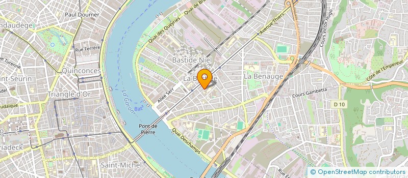 localisation de l'entreprise O-SMOSE  BORDEAUX