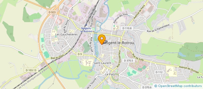 localisation de l'entreprise O' SNACK NOGENT à NOGENT-LE-ROTROU