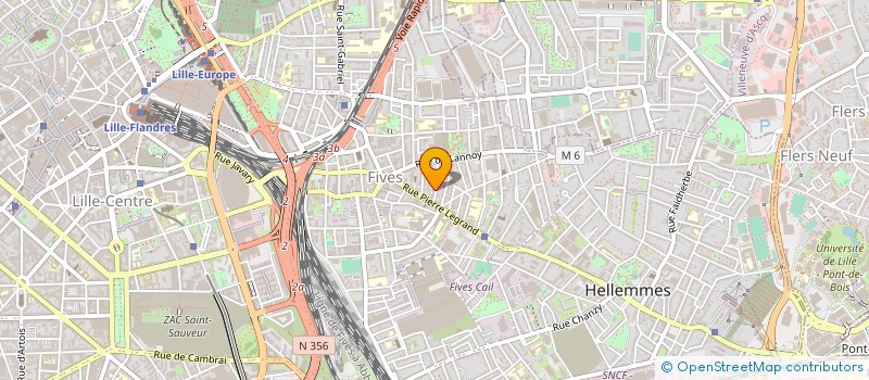 localisation de l'entreprise O'SOL ET MURS à LILLE