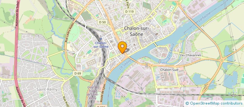 localisation de l'entreprise O SOLE MIO à CHALON-SUR-SAONE
