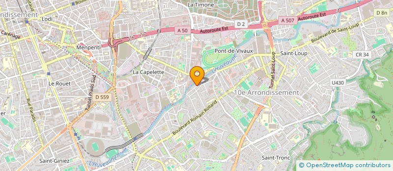 localisation de l'entreprise O'SOLIDAIRE à MARSEILLE