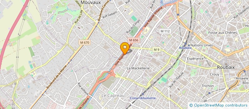 localisation de l'entreprise O SONA  TOURCOING