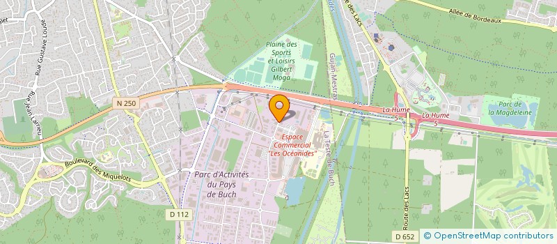 localisation de l'entreprise O SORBET D'AMOUR  LA TESTE-DE-BUCH