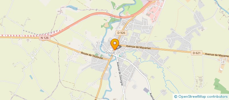 localisation de l'entreprise O SOUALAIS  SOUAL