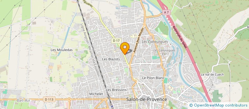 localisation de l'entreprise O SPORT SALON DE PROVENCE  SALON-DE-PROVENCE