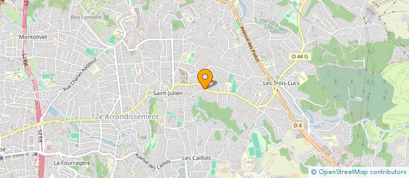 localisation de l'entreprise O SPORTING à MARSEILLE