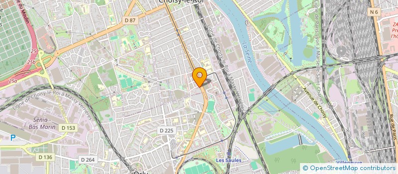 localisation de l'entreprise O'STACK IT à CHOISY-LE-ROI