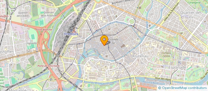 localisation de l'entreprise O'STYL  STRASBOURG