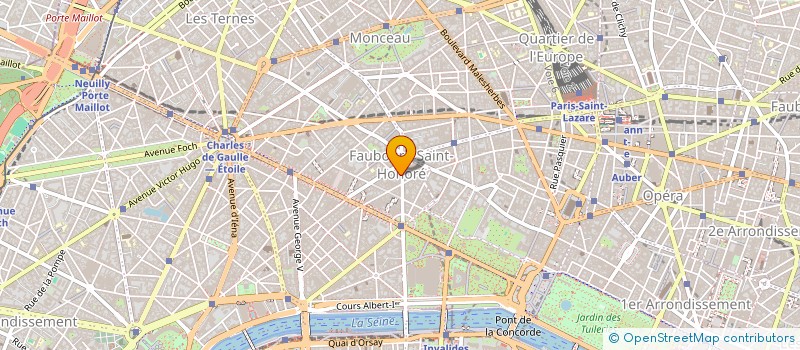 localisation de l'entreprise O'SULLIVANS F.D.R  PARIS