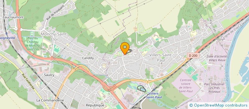 localisation de l'entreprise O SUN  PONT-SAINTE-MAXENCE