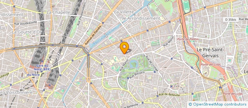 localisation de l'entreprise O SUN LIGHT  PARIS