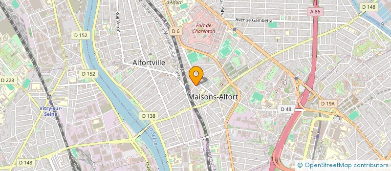 localisation de l'entreprise O SUN SET  MAISONS-ALFORT